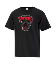 Load image into Gallery viewer, UNISEX COTTON T-SHIRT - ATC1000 - VULCAN VIPERS - HP FULL LOGO