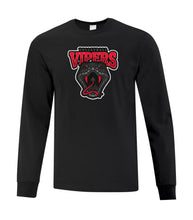 Load image into Gallery viewer, UNISEX COTTON LONG SLEEVE - ATC1015 - VULCAN VIPERS - HP