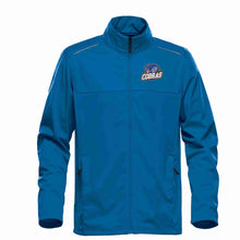 Load image into Gallery viewer, MENS GREENWICH LIGHTWEIGHT SOFTSHELL JACKET - KS-3 - CLARESHOLM COBRAS FOOTBALL - EMB