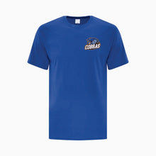 Load image into Gallery viewer, YOUTH COTTON TSHIRTS - ATC1000Y - CLARESHOLM COBRAS FOOTBALL - HP LEFT CHEST