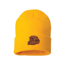 Load image into Gallery viewer, CUFFED TOQUE - SP12 - CLARESHOLM COBRAS FOOTBALL - PATCH
