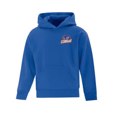 Load image into Gallery viewer, YOUTH EVERYDAY FLEECE HOODIE - ATCY2500 - CLARESHOLM COBRAS FOOTBALL - HP LEFT CHEST