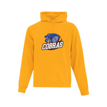 Load image into Gallery viewer, UNISEX EVERYDAY FLEECE HOODIE - ATCF2500 - CLARESHOLM COBRAS FOOTBALL - HP FULL FRONT