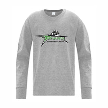 Load image into Gallery viewer, YOUTH EVERYDAY COTTON LONG SLEEVE - ATC1015Y - CNP THUNDER - HP FULL FRONT