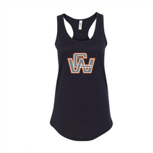 Load image into Gallery viewer, WOMENS IDEAL RACERBACK TANK - 1533 - CHINOOK WEST BASEBALL - HP