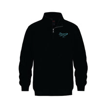 Load image into Gallery viewer, YOUTH FLUX 1/4 ZIP SWEATER - L0545Y - FM SKATE CLUB - EMB