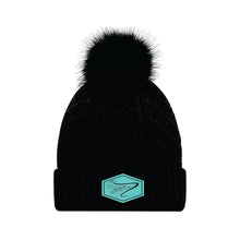 Load image into Gallery viewer, LADIES' POM POM TOQUE - 1E140L - FM SKATE CLUB - PATCH