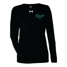 Load image into Gallery viewer, WOMEN'S UNDER ARMOUR TEAM TECH LONG SLEEVE - 1376852 - FM SKATE CLUB - HP