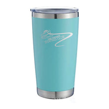 Load image into Gallery viewer, 20oz. TRAVEL MUG - FM SKATE CLUB - LASER ENGRAVE