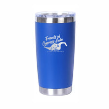 Load image into Gallery viewer, 20oz. TRAVEL MUG - FRIENDS OF CYPRESS LAKE - LASER ENGRAVED