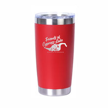Load image into Gallery viewer, 20oz. TRAVEL MUG - FRIENDS OF CYPRESS LAKE - LASER ENGRAVED