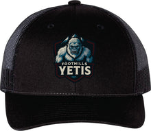 Load image into Gallery viewer, RICHARDSON LOW PRO TRUCKER CAP - 115 - FOOTHILLS YETIS - EMB