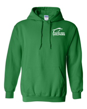 Load image into Gallery viewer, UNISEX GILDAN HOODED SWEATSHIRT - 18500 - PC DOLPHINS - HP