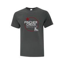 Load image into Gallery viewer, YOUTH EVERYDAY COTTON TSHIRT - ATC1000Y - PINCHER CREEK SKATE CLUB - HP