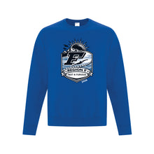 Load image into Gallery viewer, YOUTH EVERYDAY FLEECE CREWNECK SWEATSHIRT - ATCY2400 - REGION F SWIM - HP