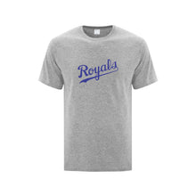 Load image into Gallery viewer, UNISEX ATC EVERYDAY COTTON TSHIRT - ATC1000 - ROYALS BASEBALL - HP "ROYALS" LOGO