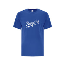 Load image into Gallery viewer, UNISEX ATC EVERYDAY COTTON TSHIRT - ATC1000 - ROYALS BASEBALL - HP "ROYALS" LOGO