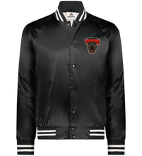 Load image into Gallery viewer, SATIN BASEBALL JACKET - 3610 - VULCAN VIPERS - EMB