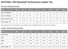 Load image into Gallery viewer, LADIES' ESSENTIAL PERFORMANCE TSHIRT - ATC3700L - FOOTHILLS YETIS - HP