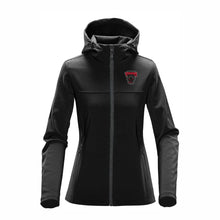 Load image into Gallery viewer, WOMEN'S ORBITER SOFTSHELL HOODY - KSH-1W - VULCAN VIPERS - EMB