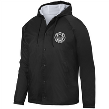Load image into Gallery viewer, AUGUSTA HOODED COACH'S JACKET - WATERTON FD - HP