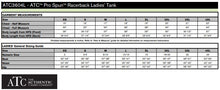 Load image into Gallery viewer, RACERBACK TANK - ATC3604L - LADIES' - REGION F LOGO - HP